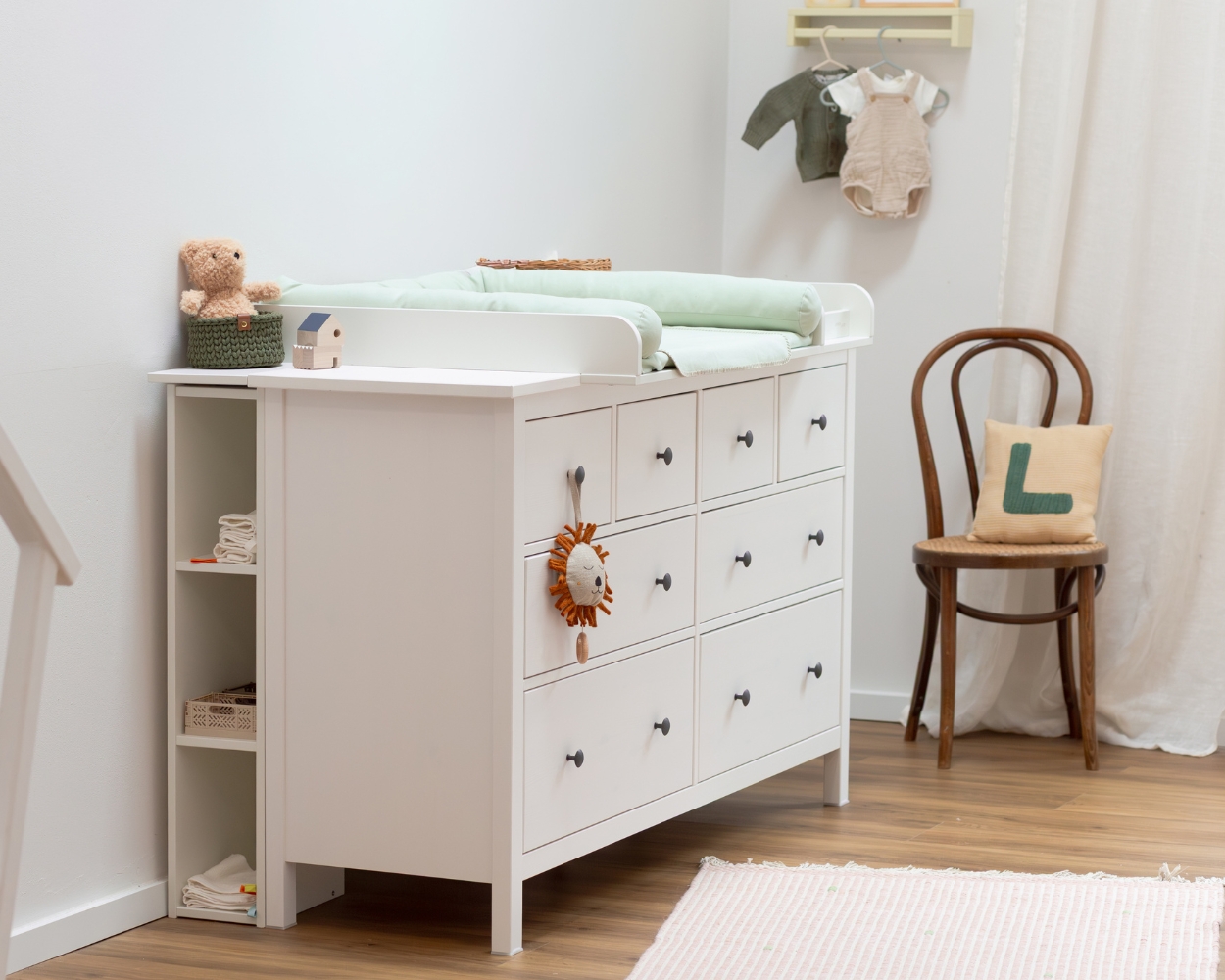 IKEA Kommode als Wickelplatz