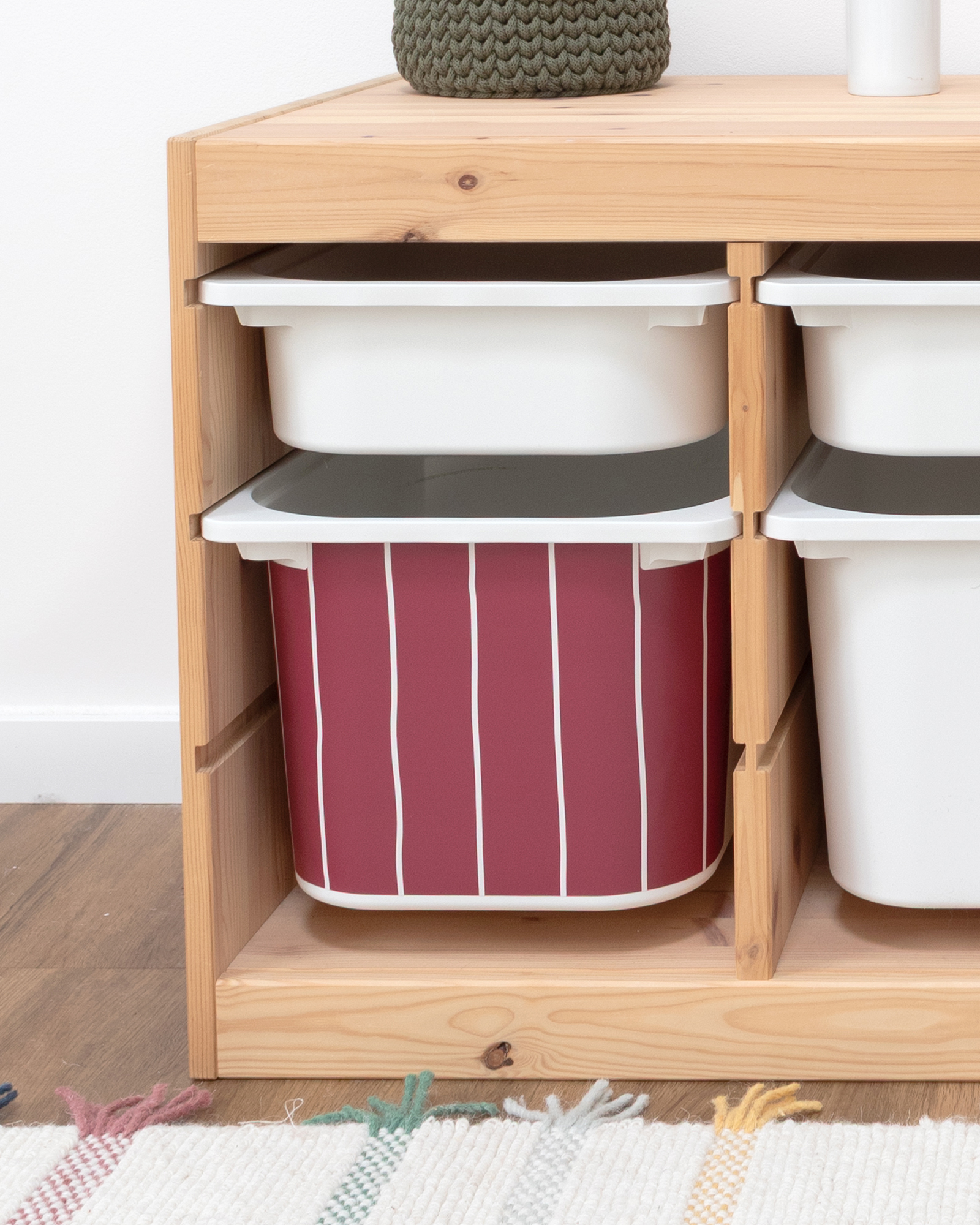 klebefolie ikea trofast box mittel kopfseite linie beerig 2