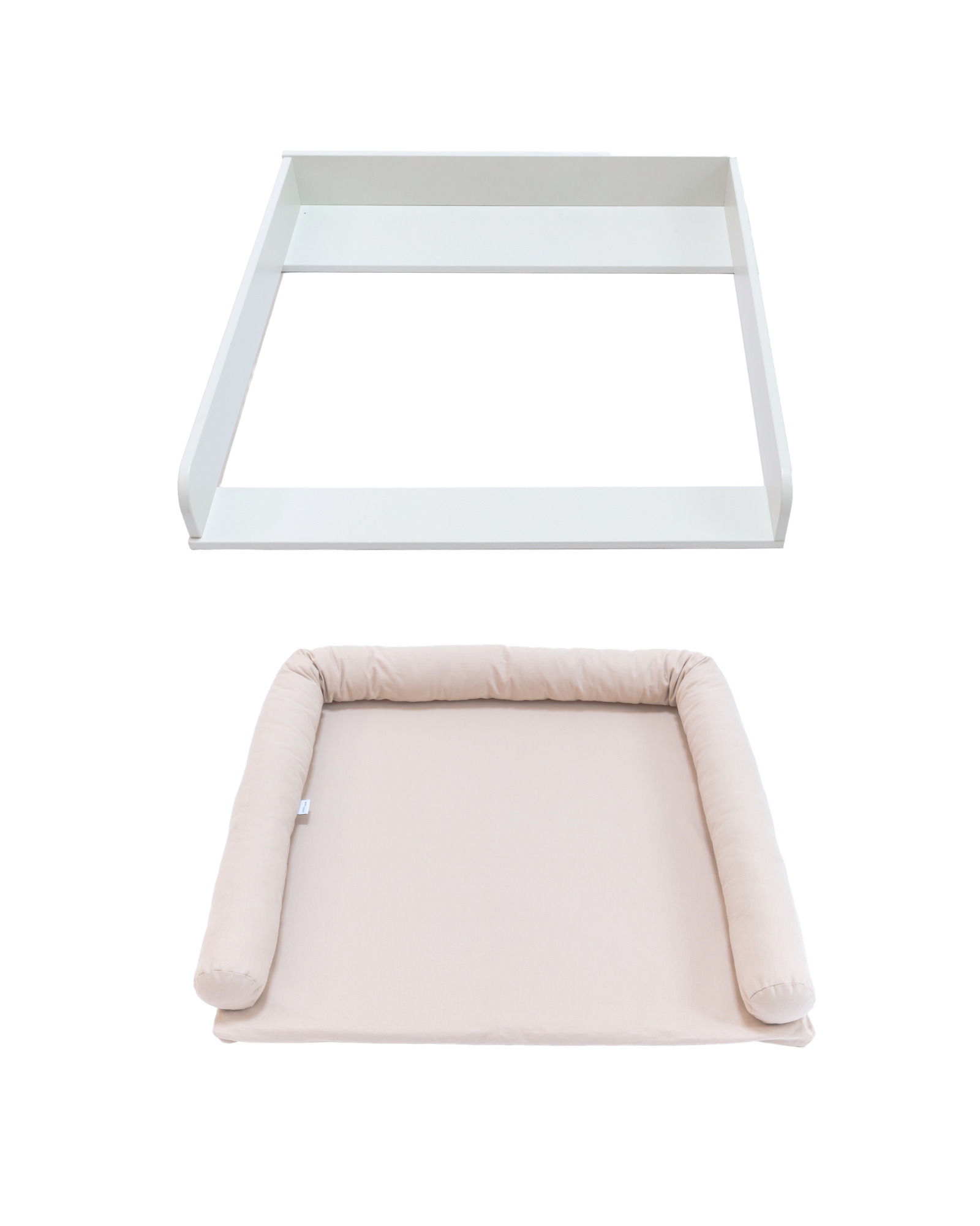 Regal, Weiß, Holz,  offenes Design, transparente Struktur
