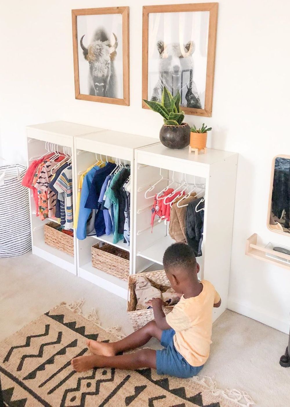 Montessori Kleiderschrank Montessori Kleiderschrank