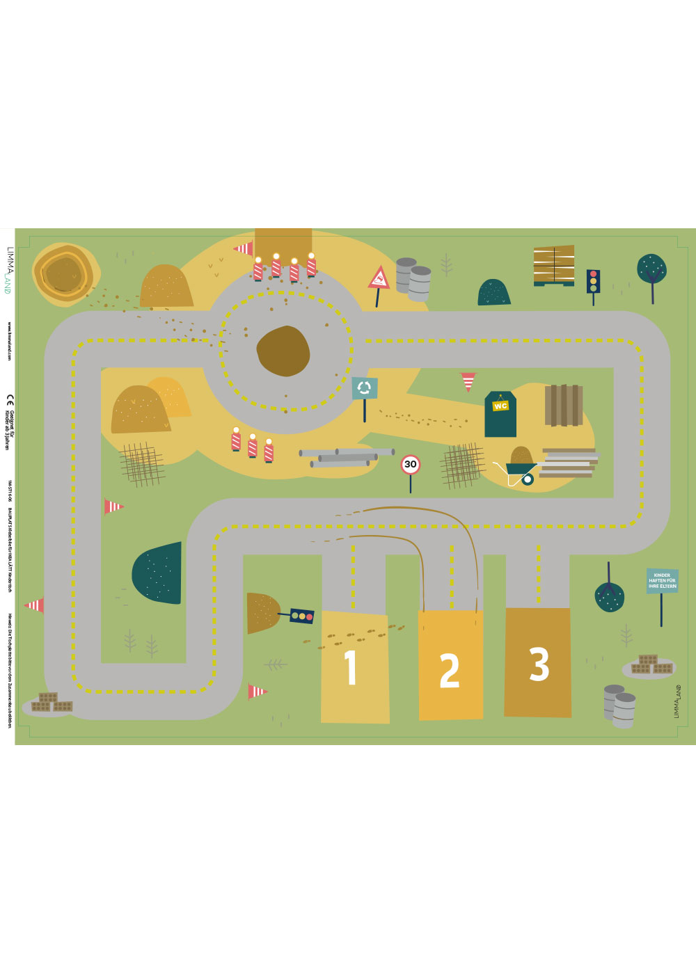 klebefolie ikea laett kindertisch bauplats 2