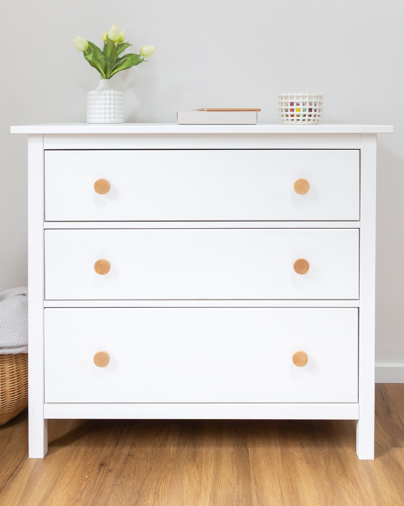 Holzgriffe rund für diverse IKEA Möbel