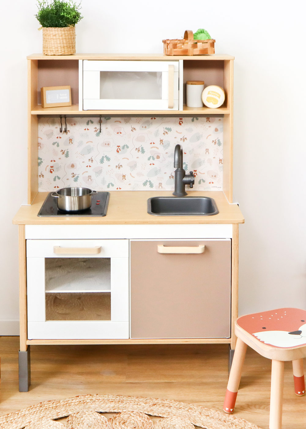 klebefolie ikea duktig kinderkueche tierig toffee 2