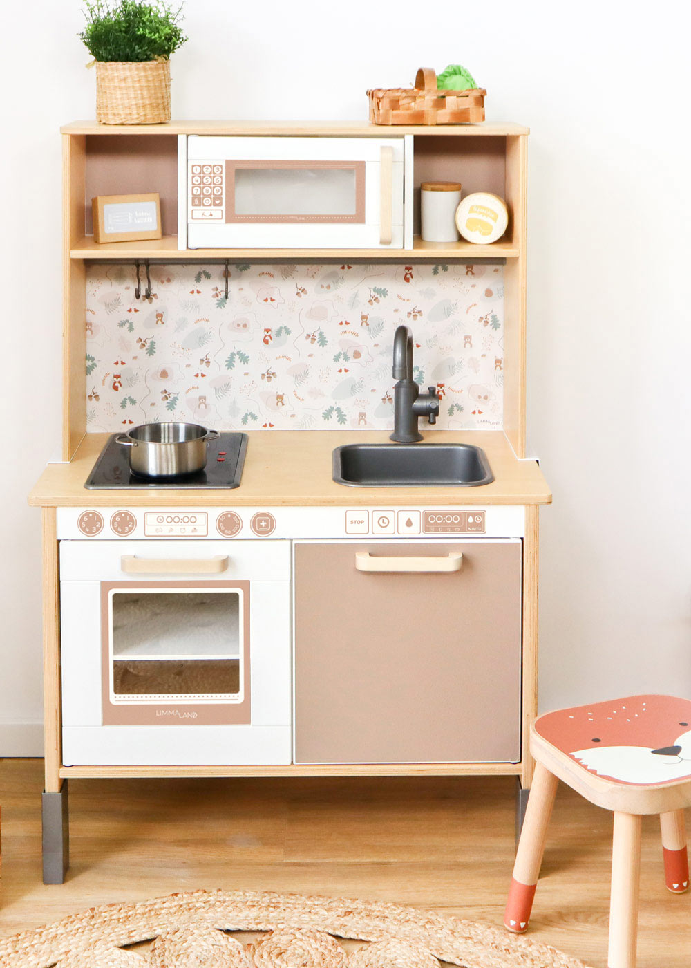 klebefolie ikea duktig kinderkueche koekset toffee 3