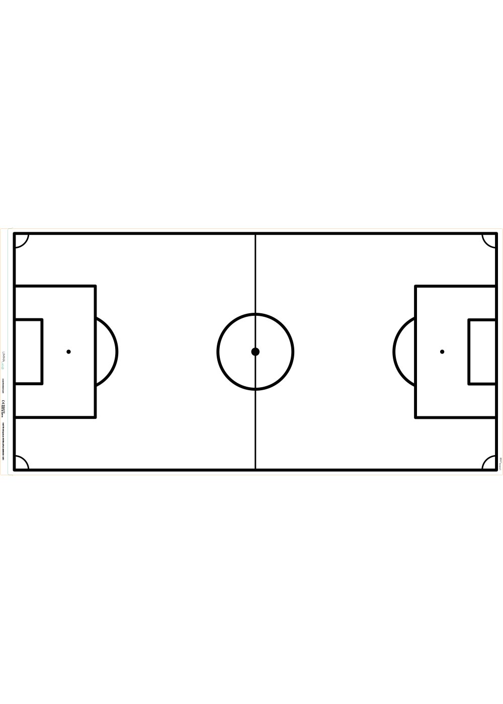 Ikea Dundra Spieltisch Fussballfeld weiss Druckvorlage