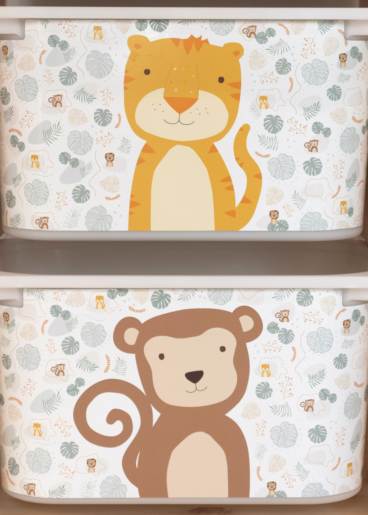 stickerset ikea trofast box mittel tierig laengsseite safari 3er set 2 stickerset ikea trofast box mittel tierig laengsseite safari 3er set