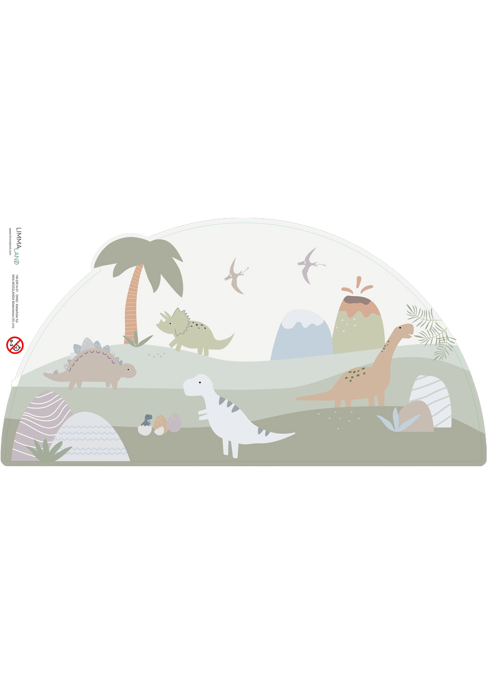 klebefolie ikea mosslanda bilderleiste dino 5
