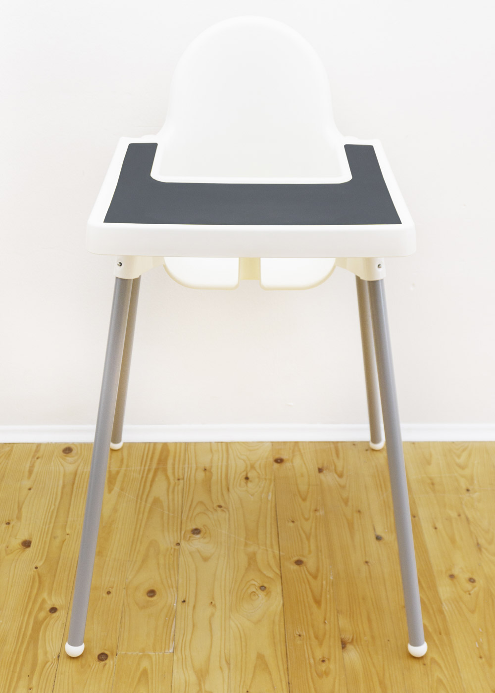 Silikonmatte Ikea Antilop Hochstuhl Klecka Mat schiefer Gesamtansicht