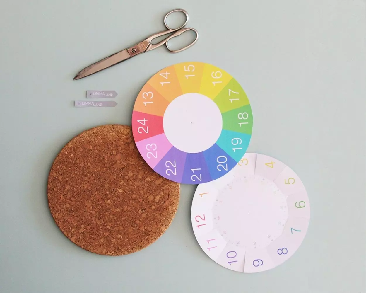 Uhrzeit lernen - IKEA Hack für Kinder mit kostenloser Bastelvorlage