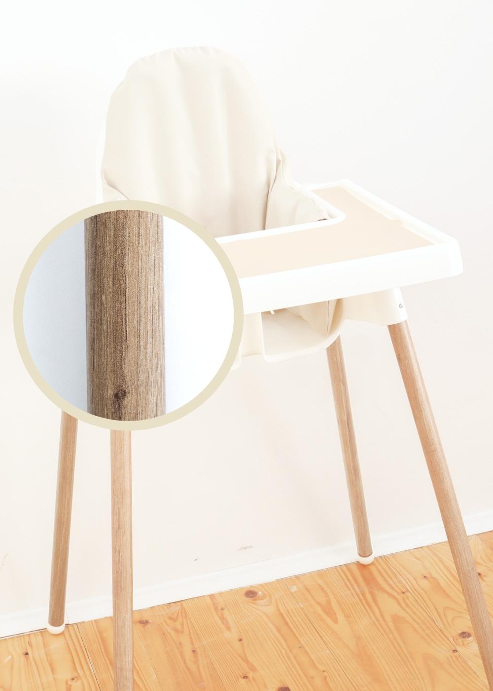 klebefolie ikea antilop hochstuhl snygga fot holz hell 00