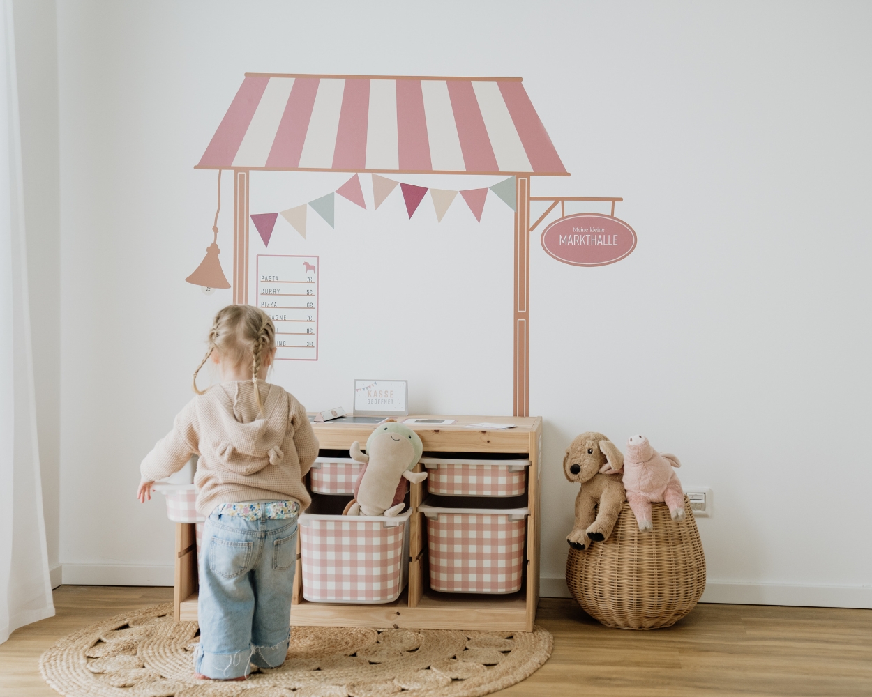 Einkaufen im DIY Kaufladen Einkaufen im DIY Kaufladen