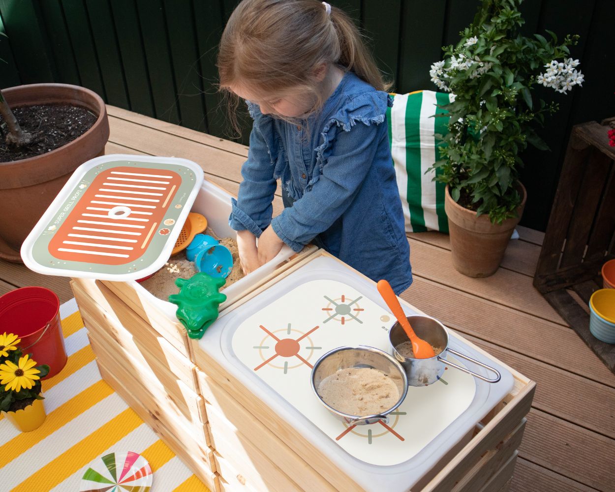 IKEA DIY Matschküche mit Zubehör IKEA DIY Matschküche mit Zubehör