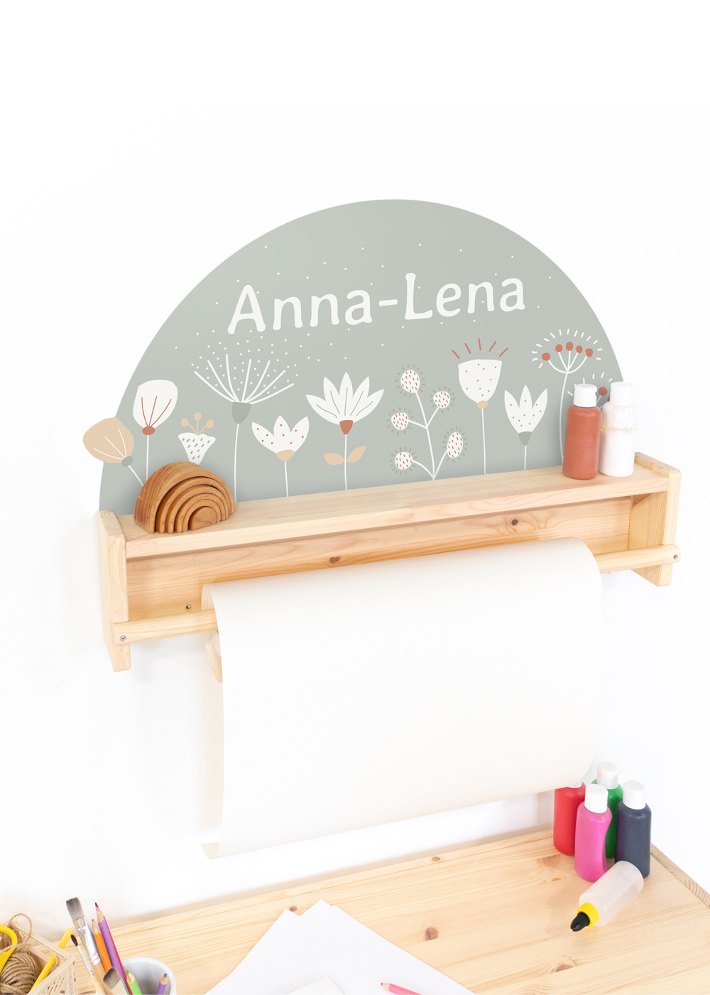 klebefolie ikea flisat bilderleiste blumig eukalyptus personalisiert 2
