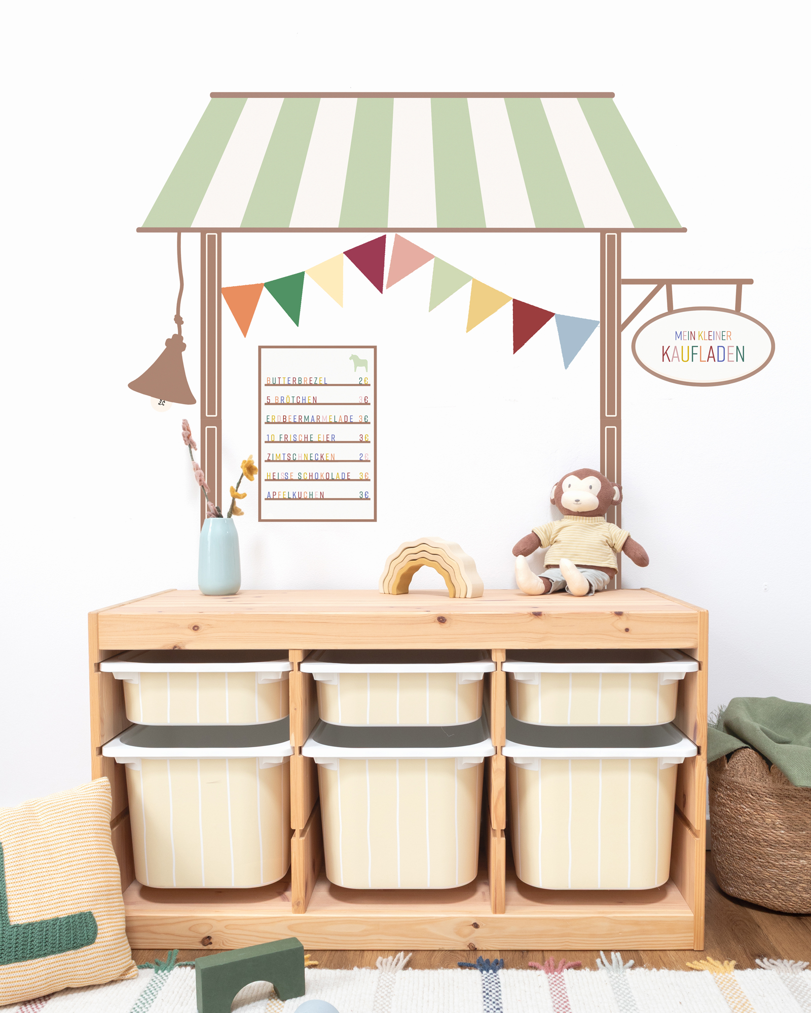 klebefolie diy kaufladen lille bud pistazie 1 klebefolie diy kaufladen lille bud pistazie 1