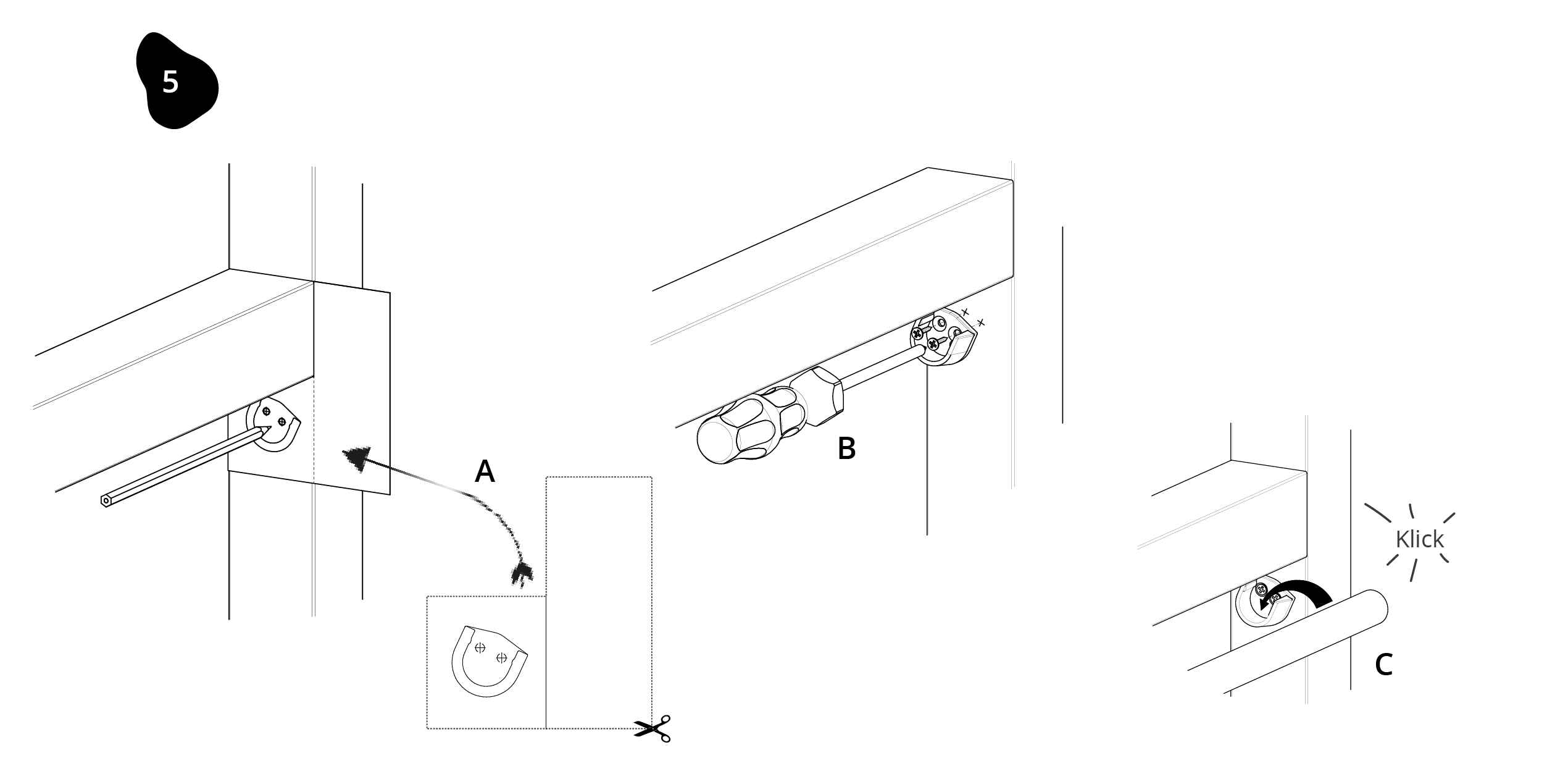 Bedienungsanleitung für unsere Gardinenstange Bedienungsanleitung für unsere Gardinenstange
