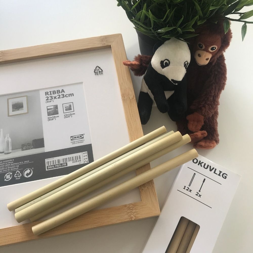 Dschungel Deko Bastel IKEA RIBBA Hack Dschungel Deko Bastel IKEA RIBBA Hack