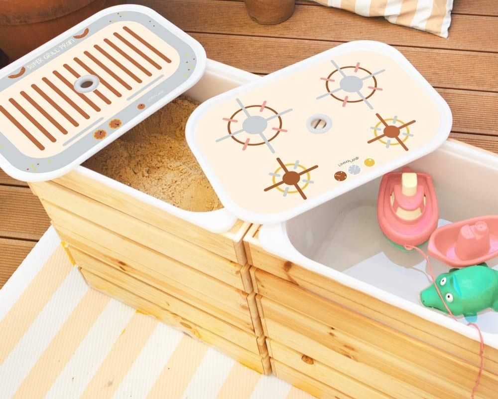 matschküche selber bauen Wasser und Sand matschküche selber bauen Wasser und Sand