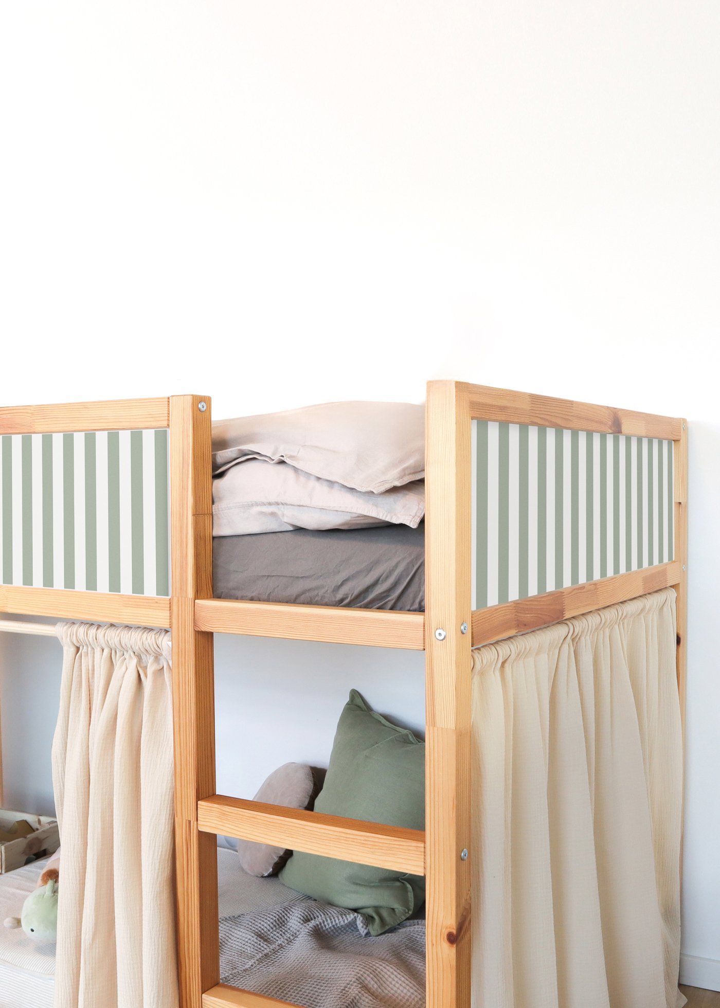 Klebefolie für IKEA KURA Bett - 2er Set Klebefolie für IKEA KURA Bett - 2er Set