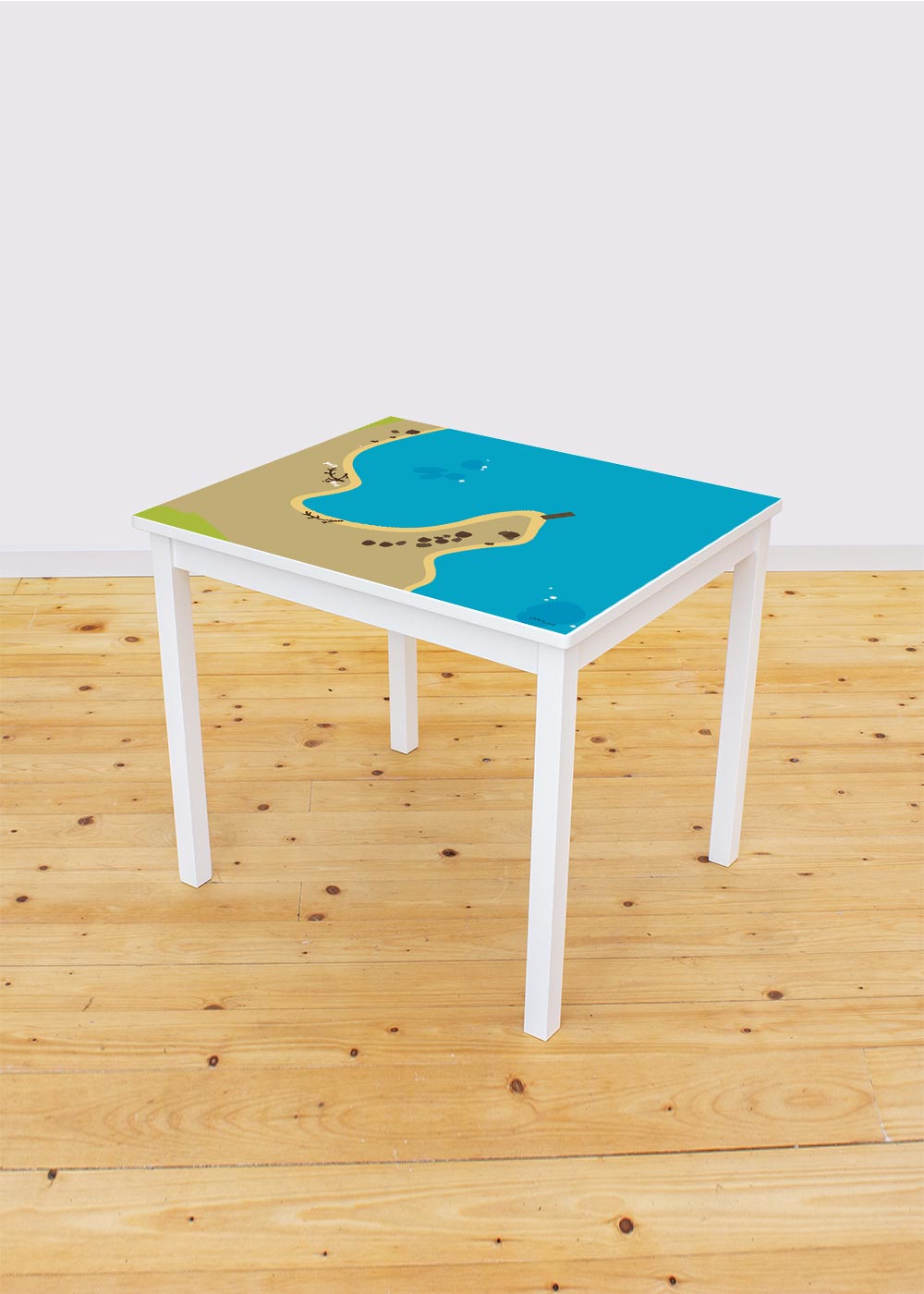 Ikea Kritter Kindertisch Wasserreich Komplettansicht