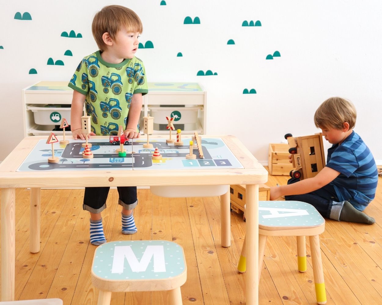 Kinderzimmer für Jungen mit Limmaland-Klebefolien gestalten