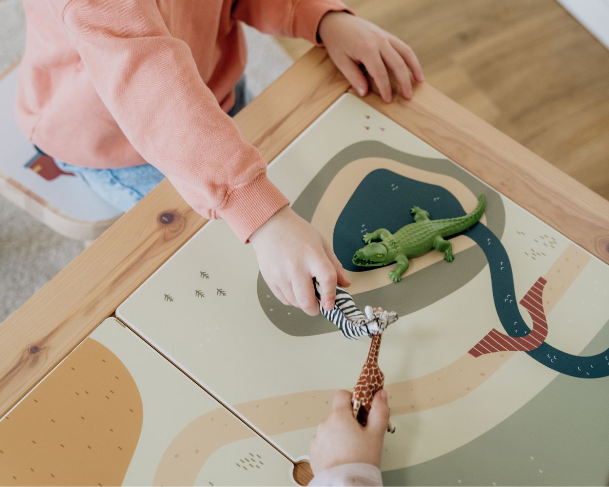 Spieltisch gestalten Safari
