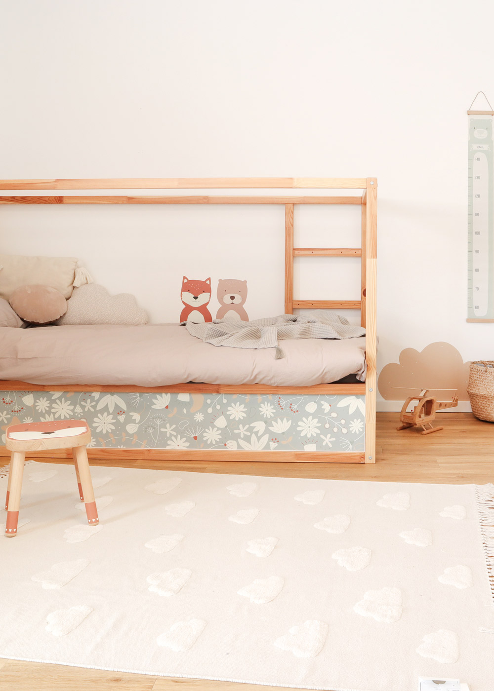 klebefolie ikea kura hochbett blumig eukalyptus 5er set 2 klebefolie ikea kura hochbett blumig eukalyptus 5er set 2