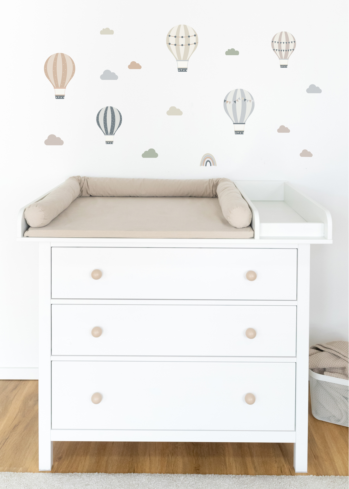 stickerset ballong beige blau 2