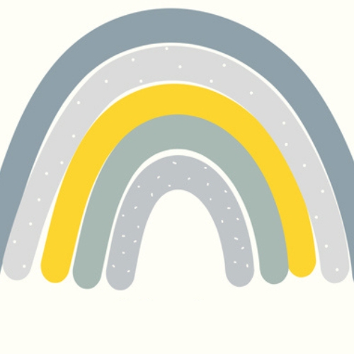 Regenbogen Nordisch Blau