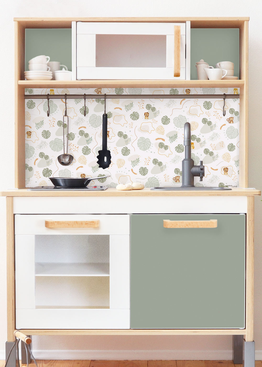 klebefolie ikea duktig kinderkueche tierig eukalyptus 00