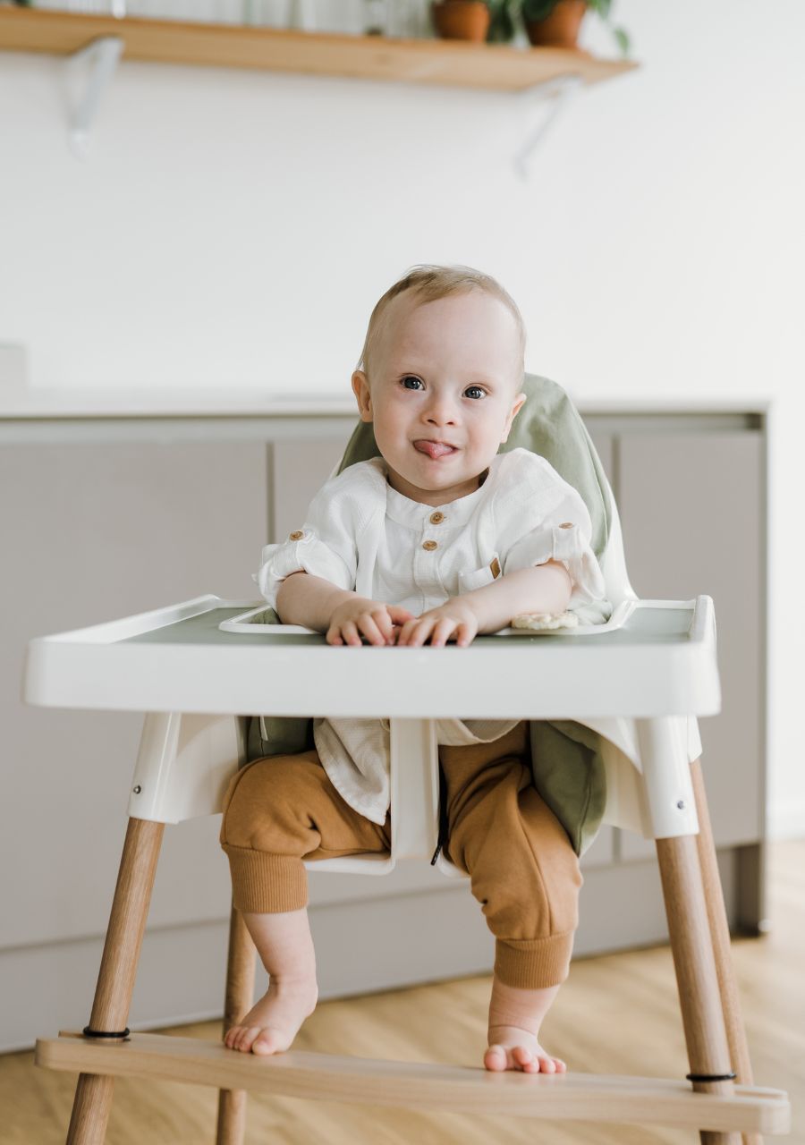 IKEA ANTILOP Hochstuhl mit Baby