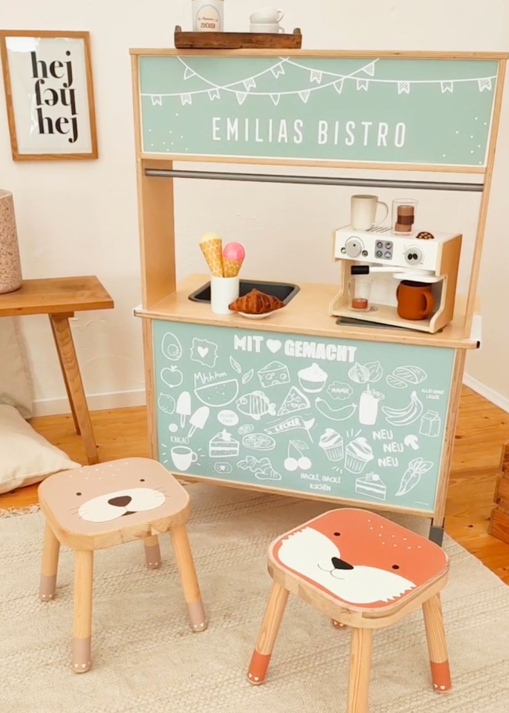 Anleitung Ikea Kinderküche Rückseite bekleben Anleitung Ikea Kinderküche Rückseite bekleben