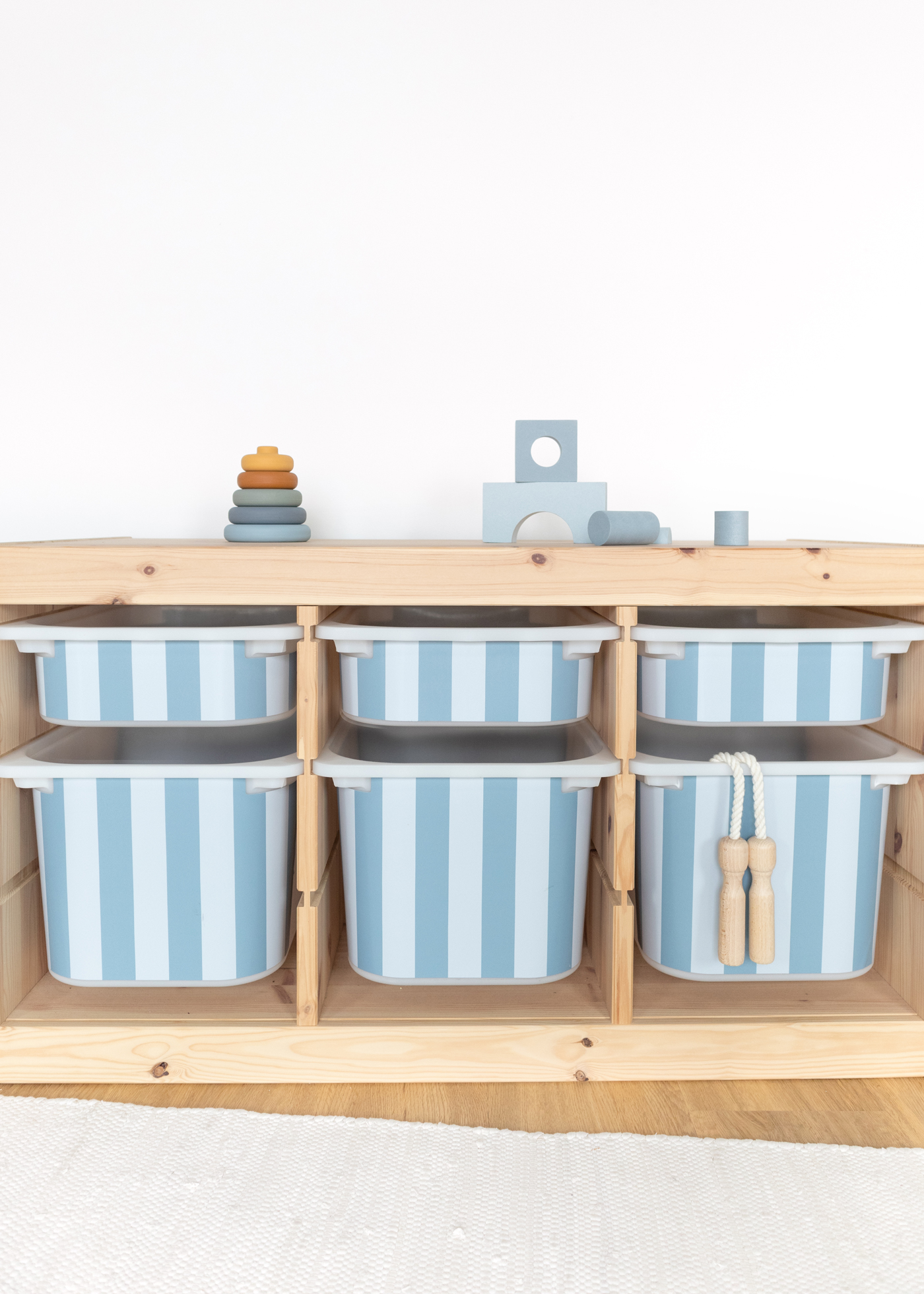 Klebefolie für IKEA TROFAST Box Kopfseite Klebefolie für IKEA TROFAST Box Kopfseite