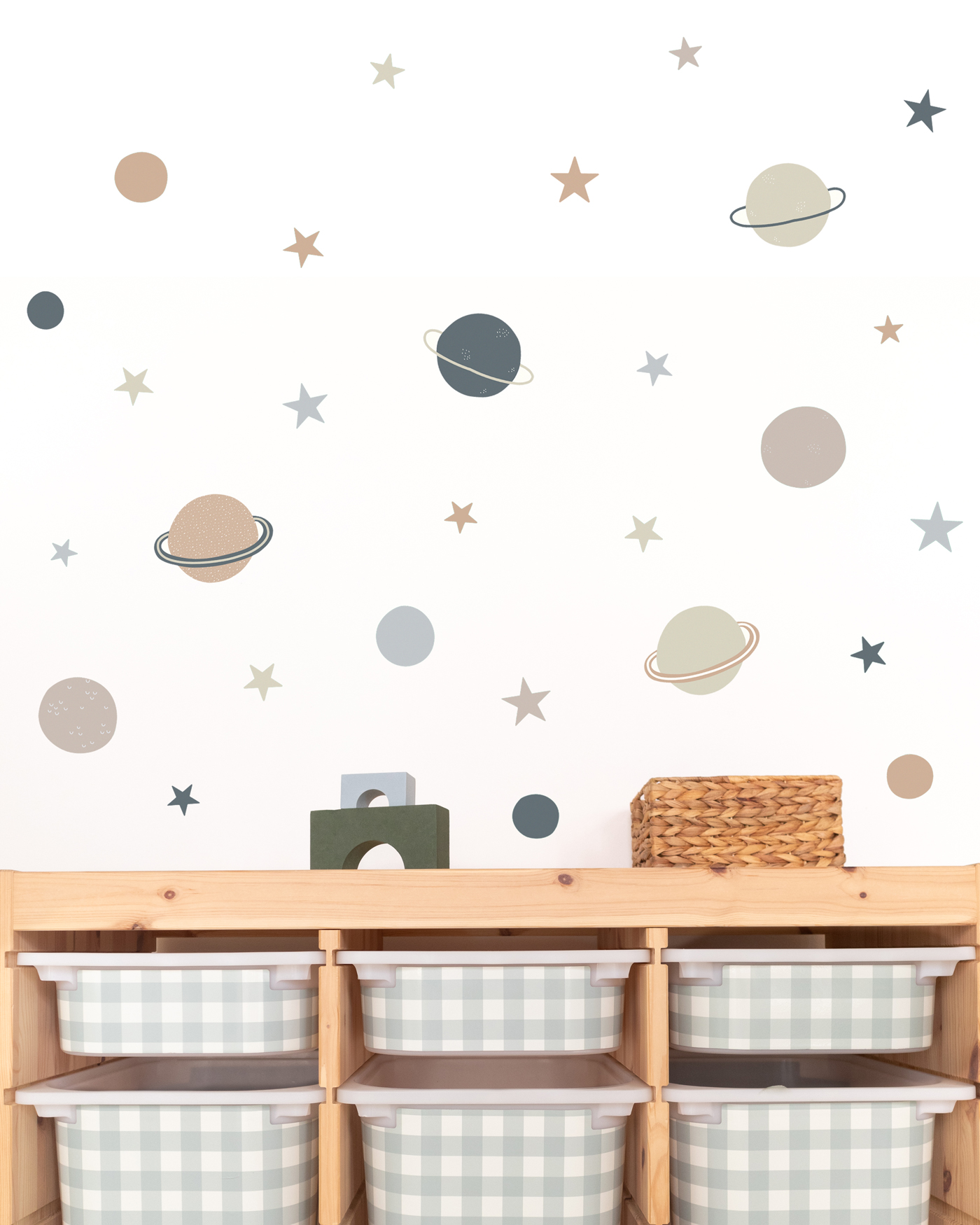 stickerset unendlig mini beige blau 0