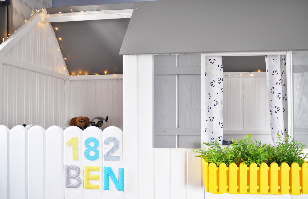 Hausbett aus IKEA Kura Hausbett aus IKEA Kura