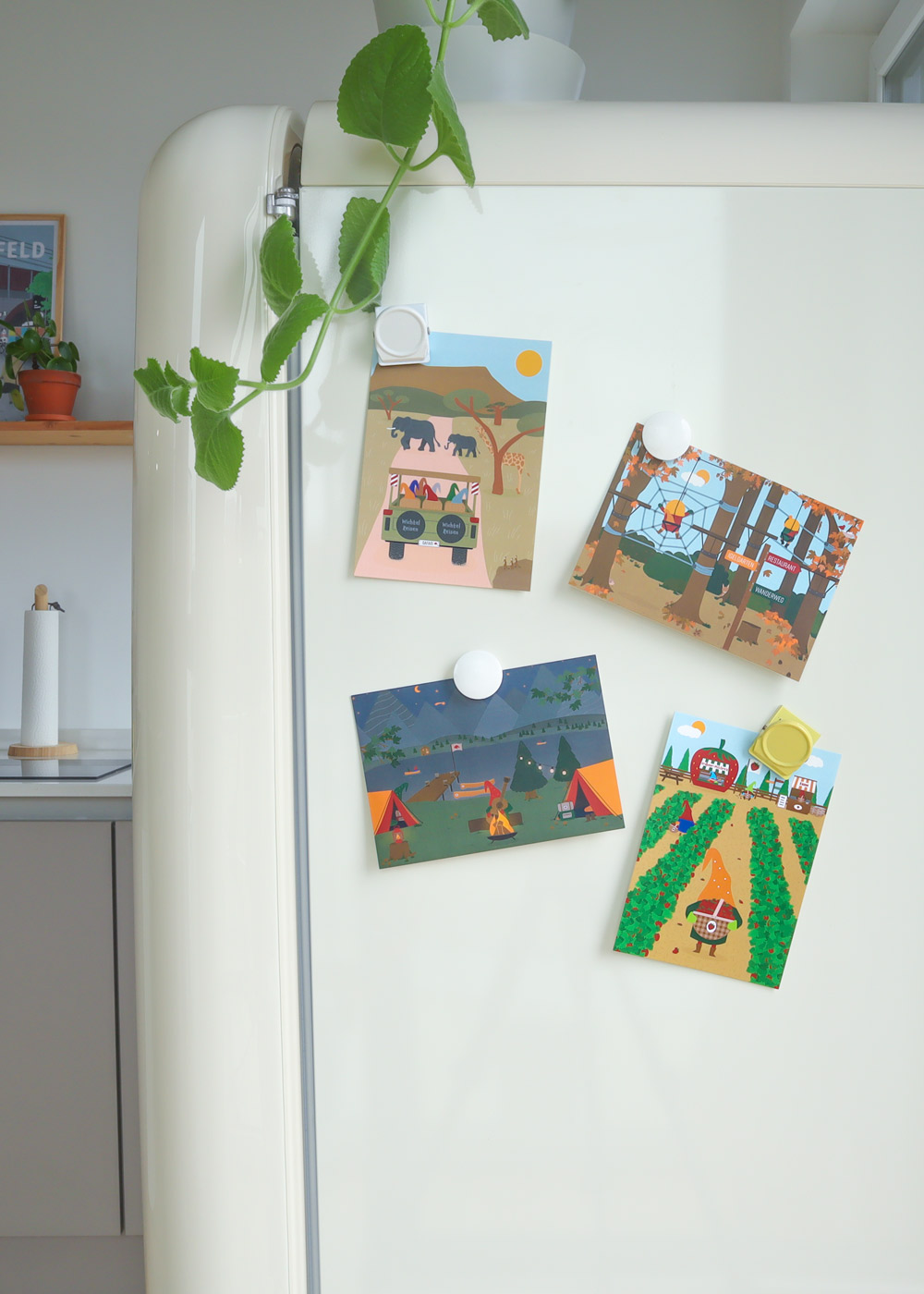postkartenset wichtel rejse 2 05
