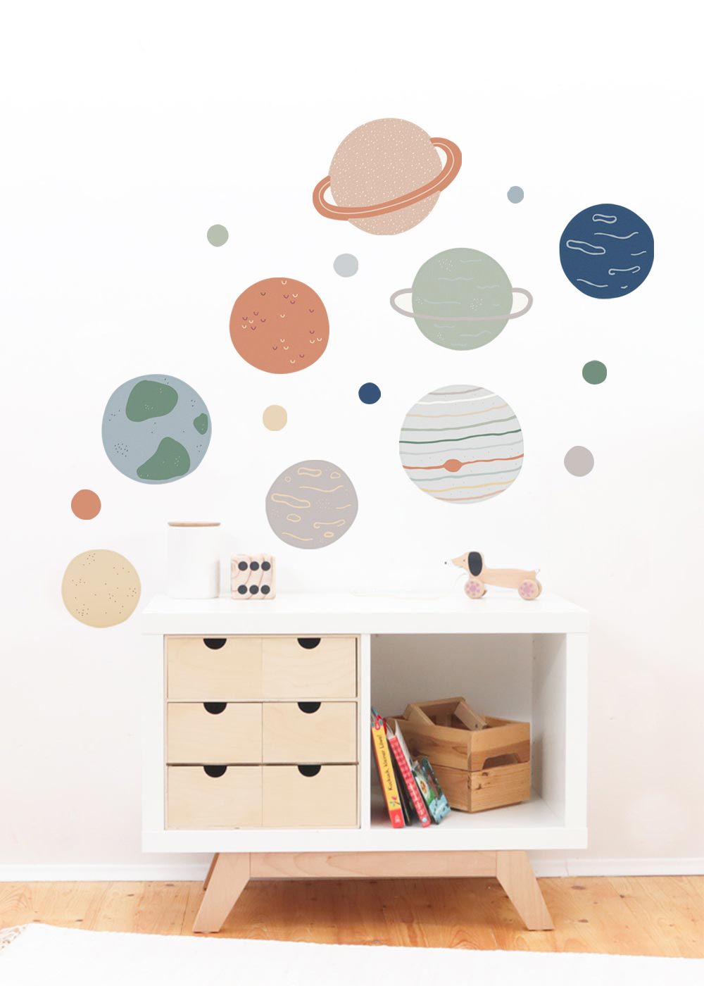 stickerset wand moebel planeten 2 0