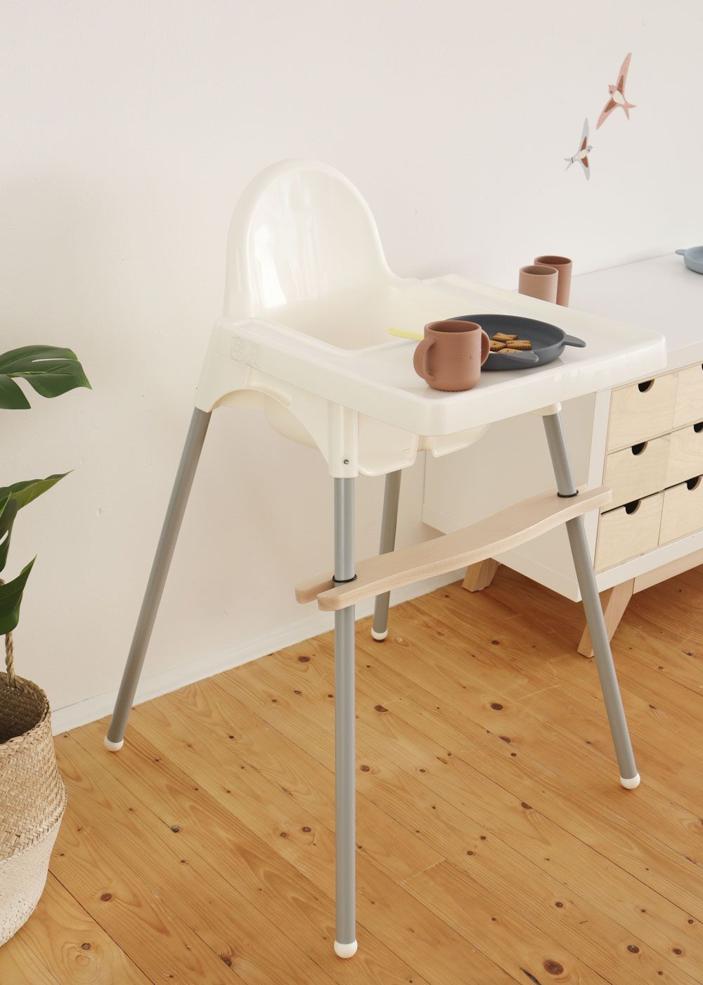 2 Silikon-Matten Für Hochstühle - BPA-frei & Spülmaschinenfest