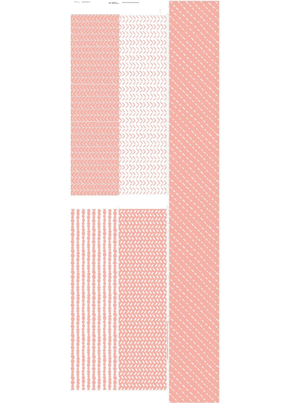 Klebefolie für dein IKEA KURA Hochbett MUSTA Rosa