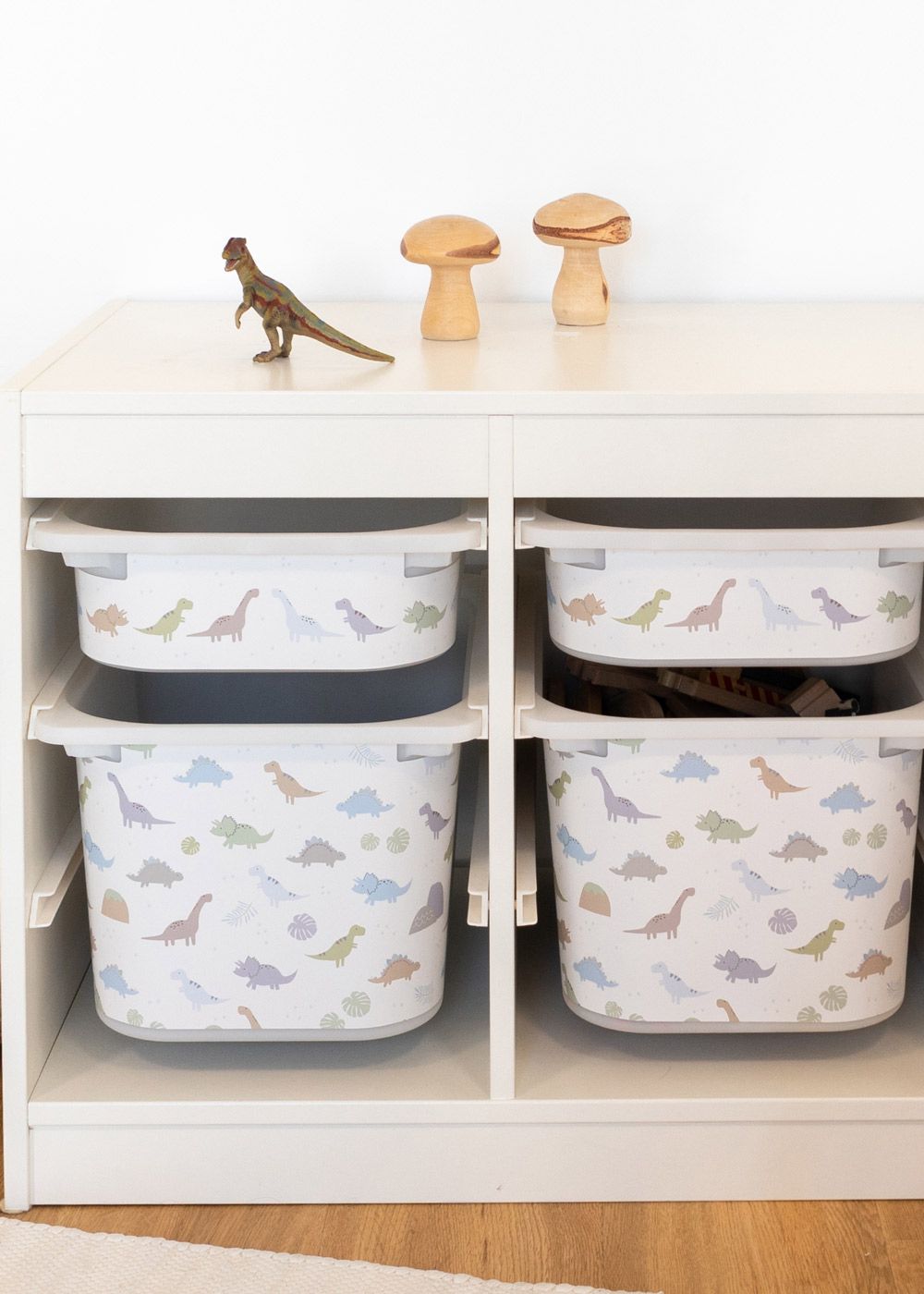 Klebefolie für IKEA TROFAST Rega & Boxen - Fußball