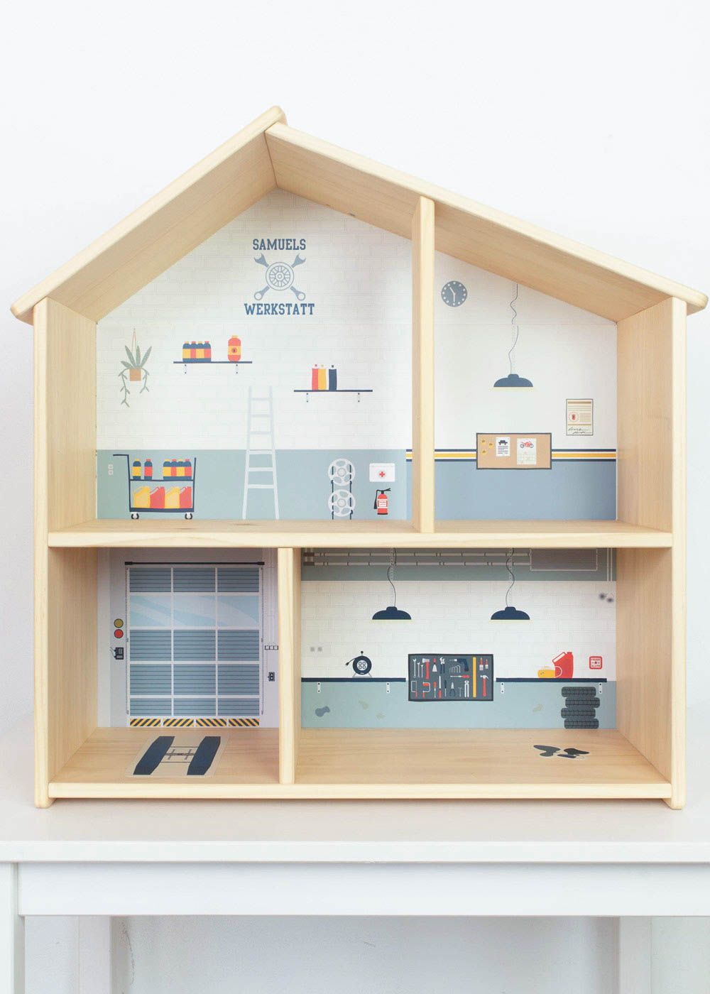 Ikea Flisat Puppenhaus Hack