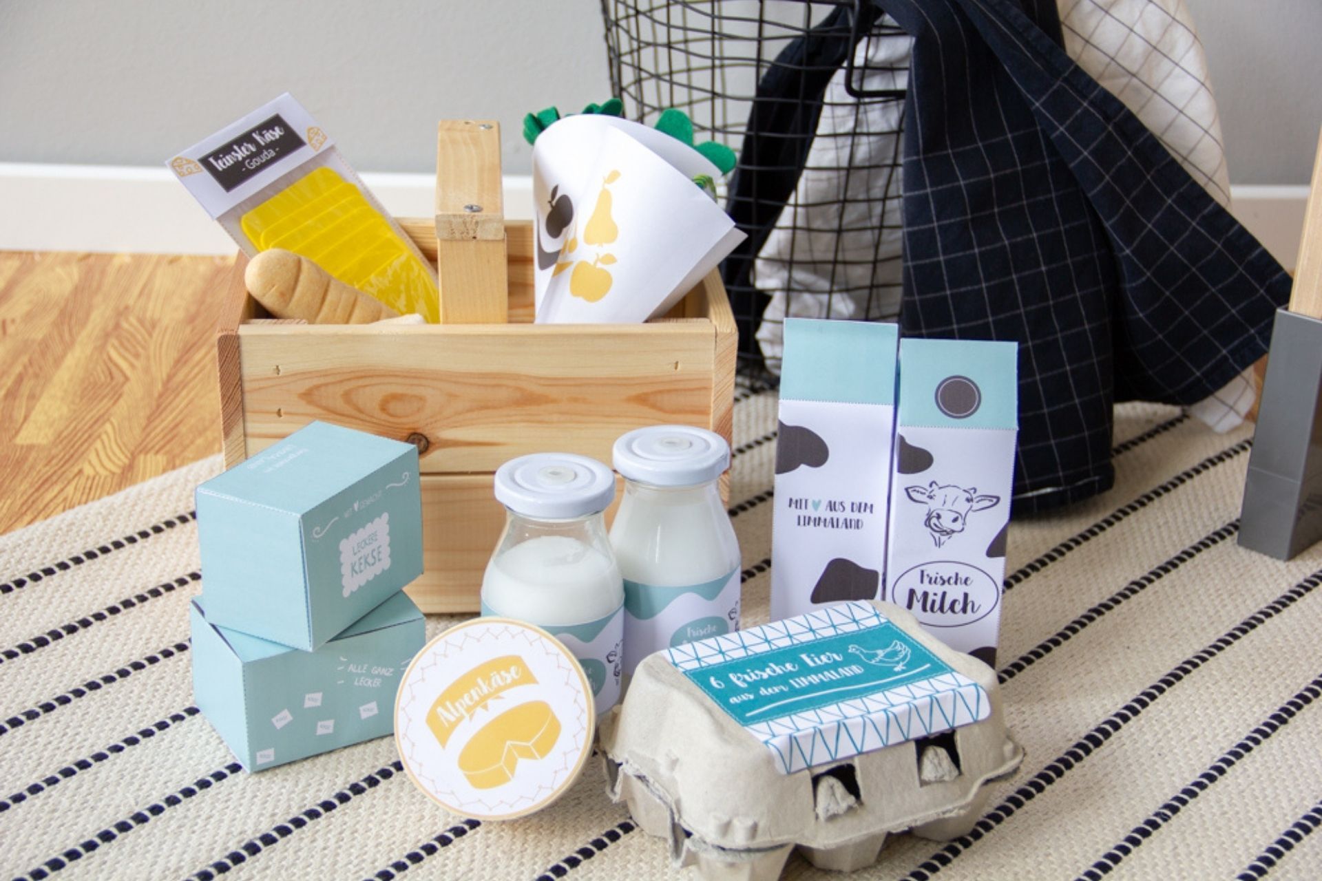 Bastelset DIY Zubehör für Kinderküche & Kaufladen